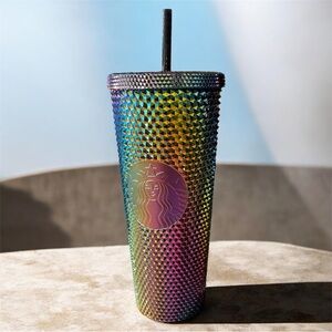 🆕 Starbucks Iridescent Studded Tumbler